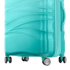 American Tourister Cascade 24 Inch Hardside Expandable Checked Spinner Luggage
