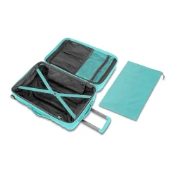 American Tourister Cascade 24 Inch Hardside Expandable Checked Spinner Luggage