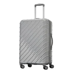 American Tourister Color Splash 24 Inch Hardside Expandable Checked Spinner Luggage