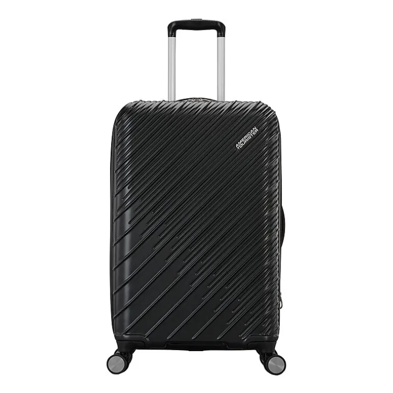 American Tourister Color Splash 24 Inch Hardside Expandable Checked Spinner Luggage