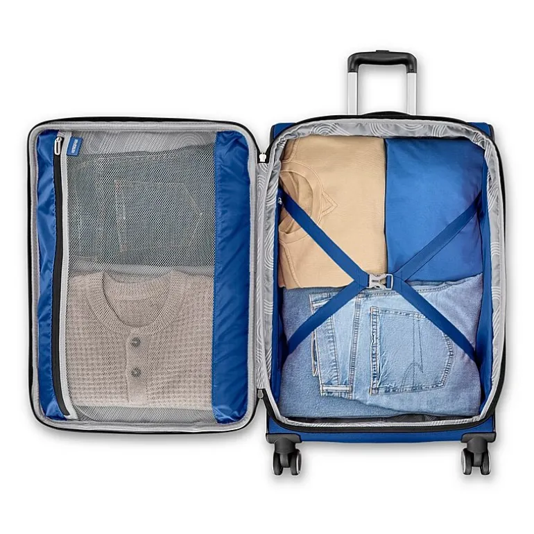 American Tourister 4 Kix 3.0 24 Inch Softside Expandable Checked Spinner Luggage