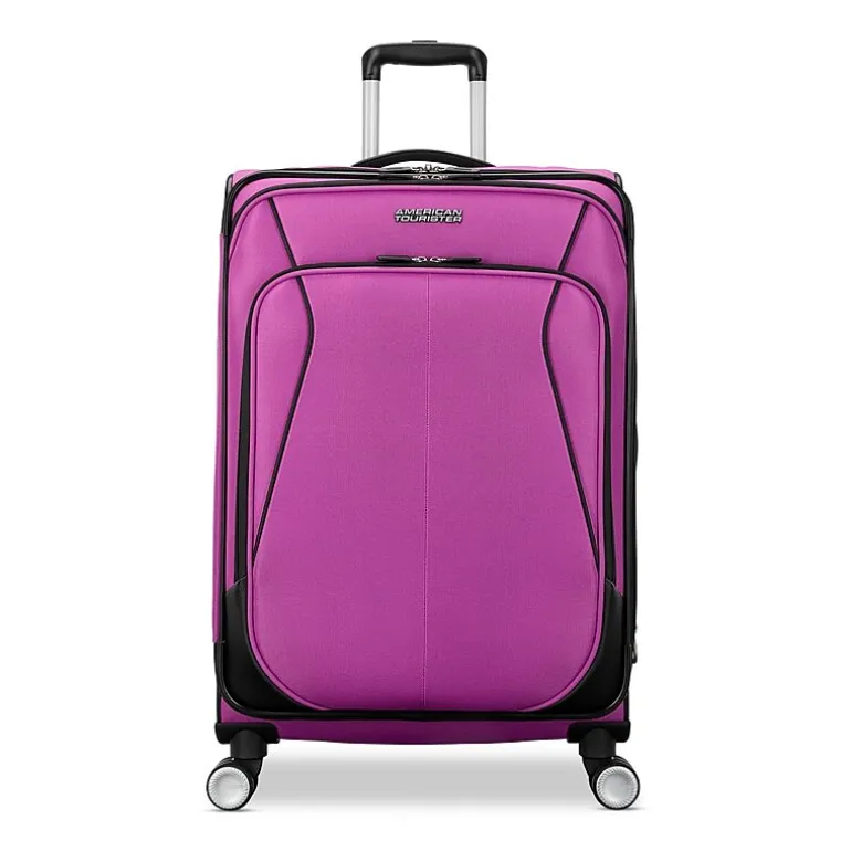 American Tourister 4 Kix 3.0 24 Inch Softside Expandable Checked Spinner Luggage