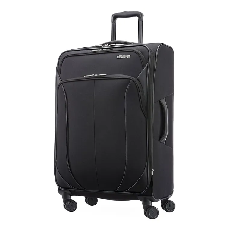 American Tourister 4 Kix 2.0 24 Inch Softside Expandable Checked Spinner Luggage