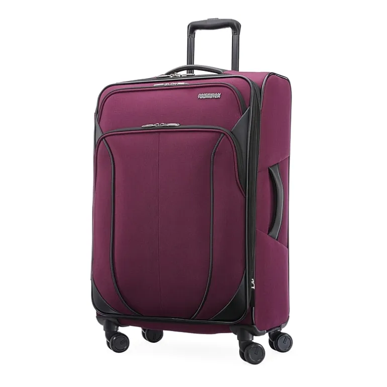 American Tourister 4 Kix 2.0 24 Inch Softside Expandable Checked Spinner Luggage