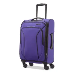 American Tourister Pirouette Nxt 20 Inch Softside Expandable Carry-On Spinner Luggage