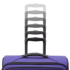 American Tourister Pirouette Nxt 20 Inch Softside Expandable Carry-On Spinner Luggage