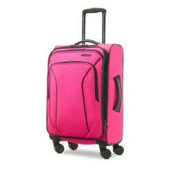 American Tourister Pirouette Nxt 20 Inch Softside Expandable Carry-On Spinner Luggage