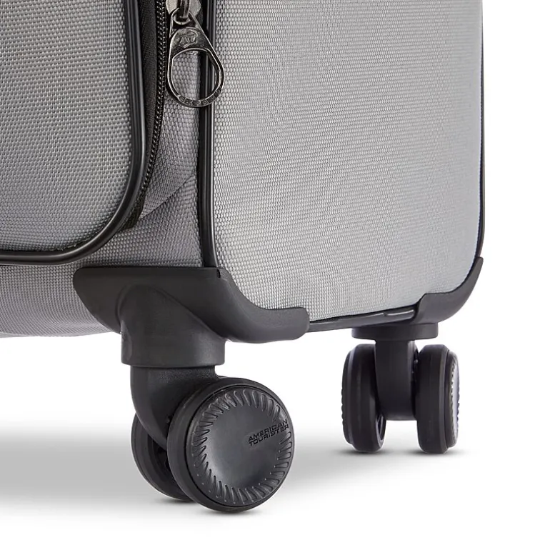 American Tourister Pirouette Nxt 28 Inch Softside Expandable Checked Spinner Luggage
