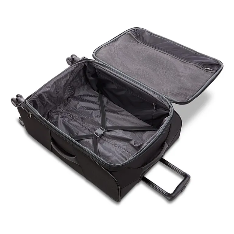 American Tourister Pirouette Nxt 28 Inch Softside Expandable Checked Spinner Luggage