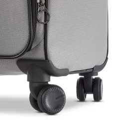 American Tourister Pirouette Nxt 24 Inch Softside Expandable Checked Spinner Luggage
