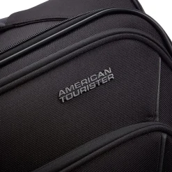 American Tourister Pirouette Nxt 24 Inch Softside Expandable Checked Spinner Luggage