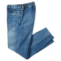 a.n.a Adaptive Womens High Rise Straight Leg Jean-Seated