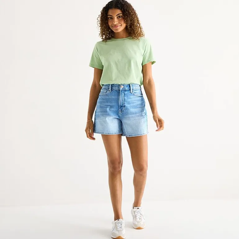a.n.a A-Line Womens Highest Rise 5" Denim Short