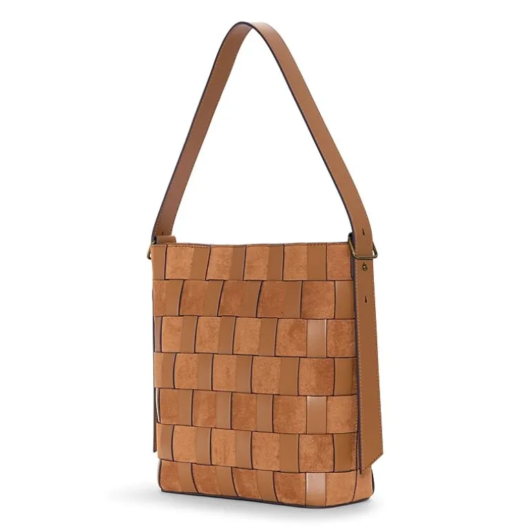 a.n.a Cynthia Woven Bucket Bag