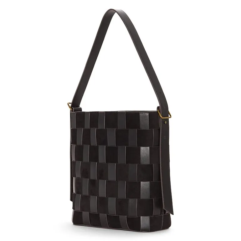 a.n.a Cynthia Woven Bucket Bag