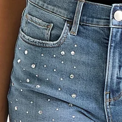 a.n.a Embellished Womens High Rise 5