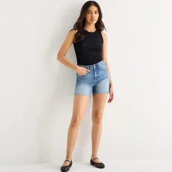 a.n.a Embellished Womens High Rise 5