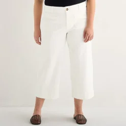 a.n.a Patch Pocket Womens - Plus Highest Rise Cropped Jean