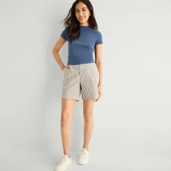 a.n.a Perfect Tee Womens Tall Crew Neck Short Sleeve T-Shirt