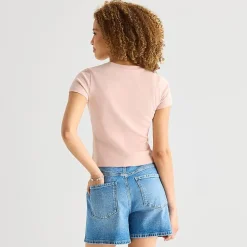 a.n.a Perfect Tee Womens Tall Crew Neck Short Sleeve T-Shirt