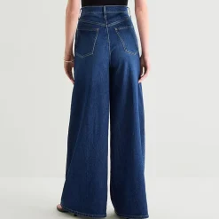 a.n.a Soft Drape Womens Wide Leg Jean
