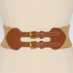 a.n.a Two Buckle Stretch Belt Womens Belt