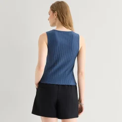 a.n.a Womens Crew Neck Sleeveless Vest