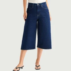 a.n.a Womens Denim Culotte Jean