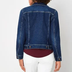 a.n.a Womens Denim Midweight Jacket