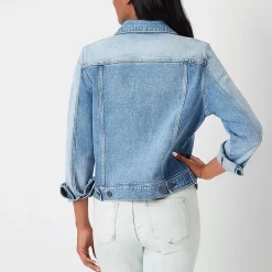 a.n.a Womens Denim Midweight Jacket