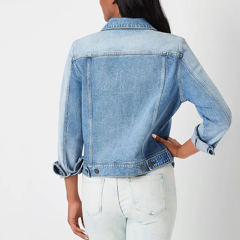a.n.a Womens Denim Midweight Jacket