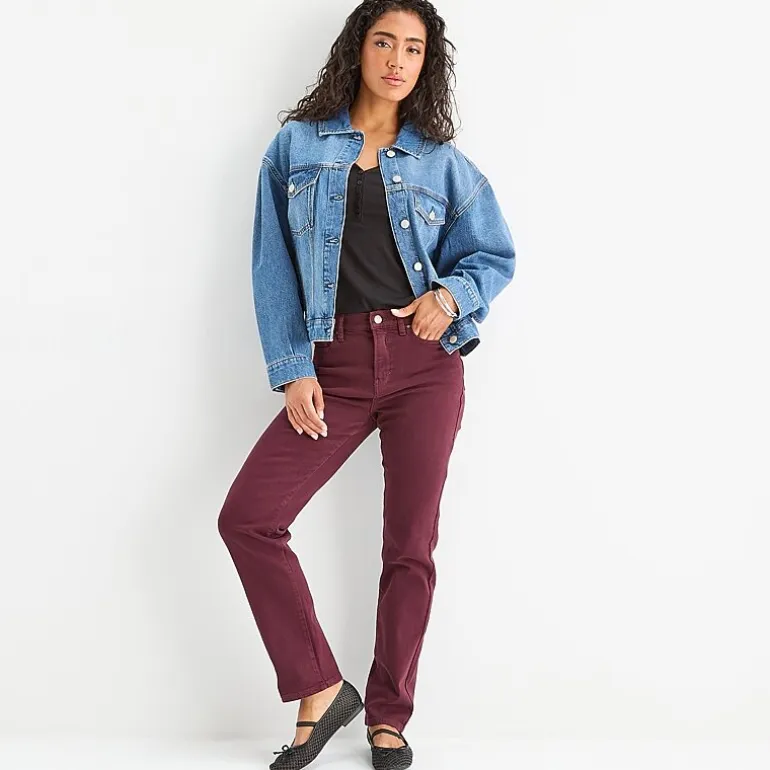a.n.a Womens Denim Midweight Jacket