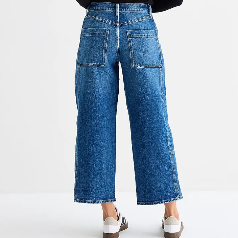 a.n.a Womens Highest Rise Barrel Jean