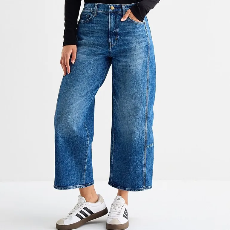 a.n.a Womens Highest Rise Barrel Jean