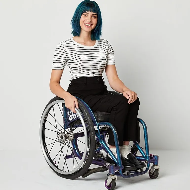 a.n.a Womens High Rise Adaptive "Seated" Skinny Jean