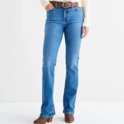 a.n.a Womens High Rise Bootcut Jean