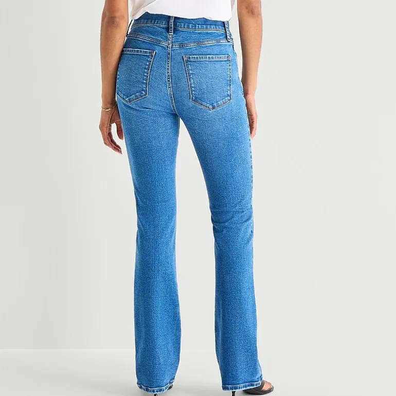 a.n.a Womens High Rise Bootcut Jean