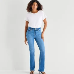 a.n.a Womens High Rise Bootcut Jean