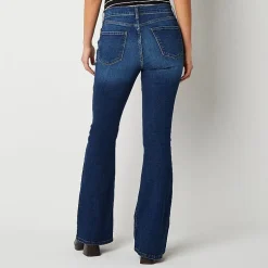 a.n.a Womens High Rise Flare Leg Jean