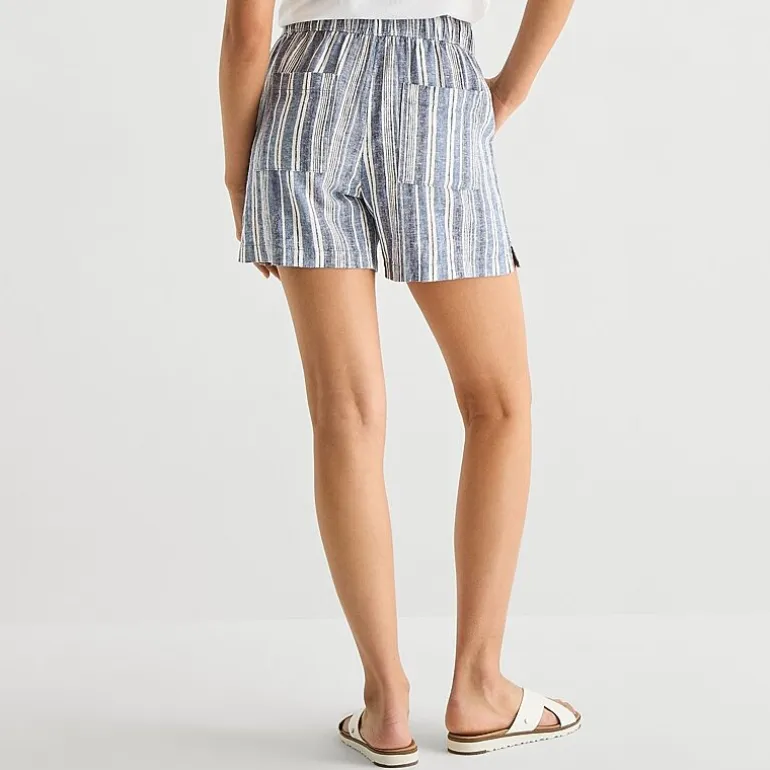 a.n.a Womens High Rise 5" Pull-On Short