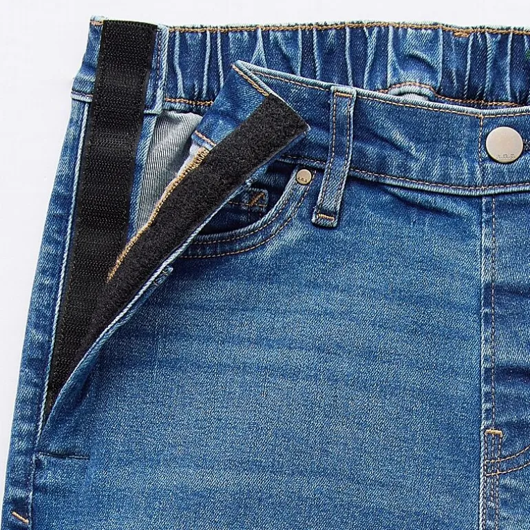 a.n.a Womens High Rise Seated Wear Straight Leg Jean