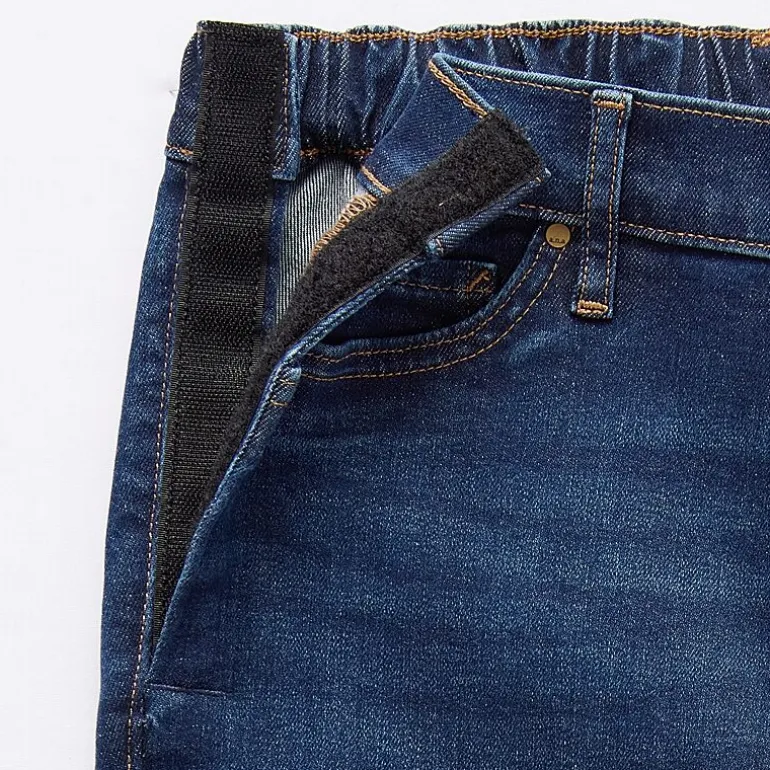 a.n.a Womens High Rise Seated Wear Straight Leg Jean