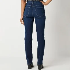 a.n.a Womens High Rise Straight Leg Jean
