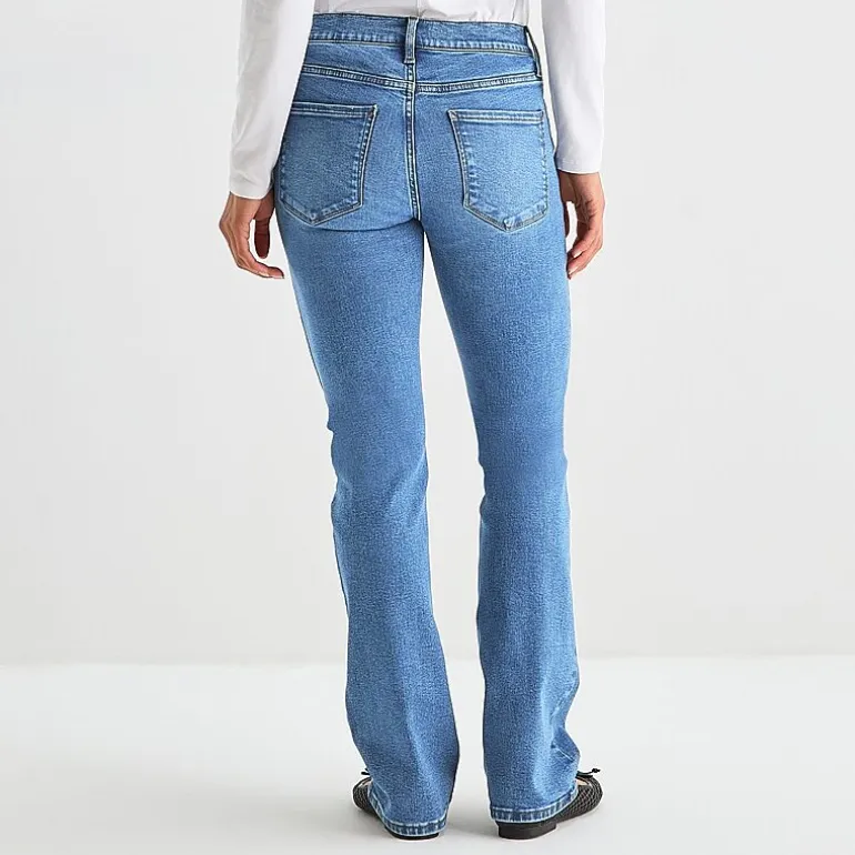 a.n.a Womens Low Rise Bootcut Jean