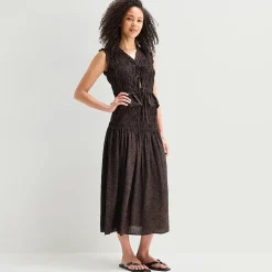 a.n.a Womens Maxi Skirt