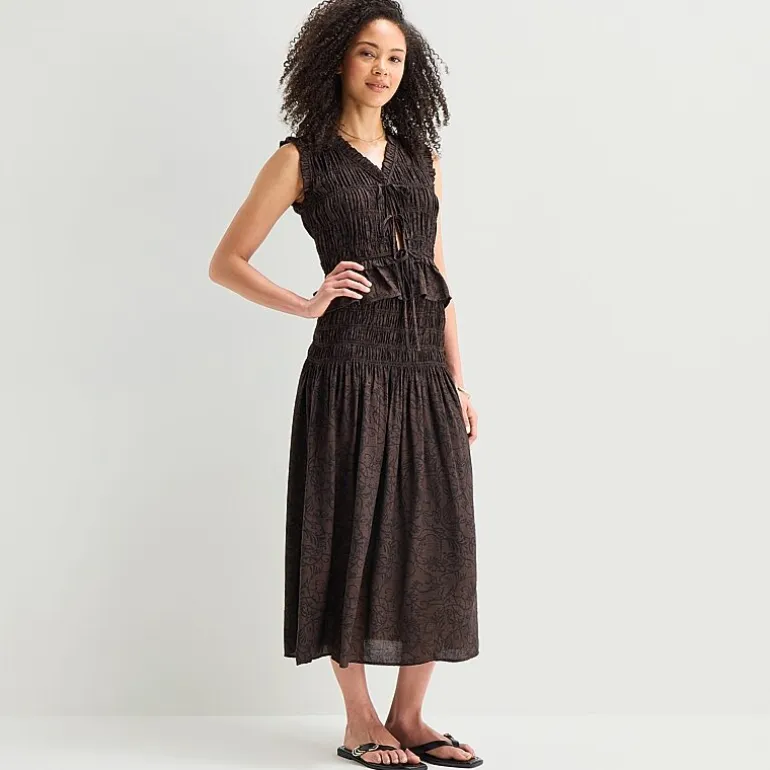 a.n.a Womens Maxi Skirt