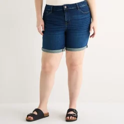 a.n.a Womens Plus High Rise 5