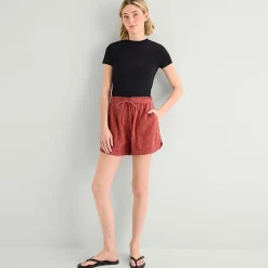 a.n.a Womens 3 1/2" Pull-On Short
