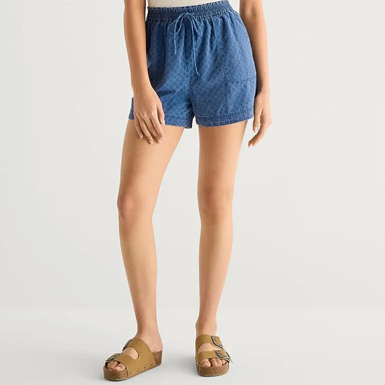a.n.a Womens 3 1/2" Pull-On Short