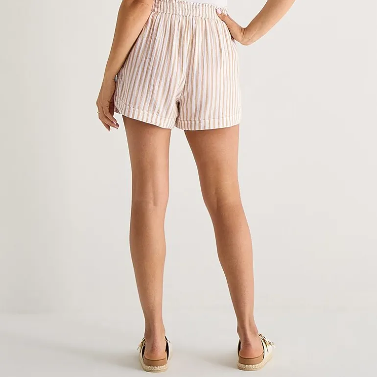 a.n.a Womens 3 1/2" Pull-On Short